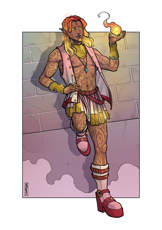 Hasia, Ifrit Sorcerer Hasia, Ifrit Sorcerer