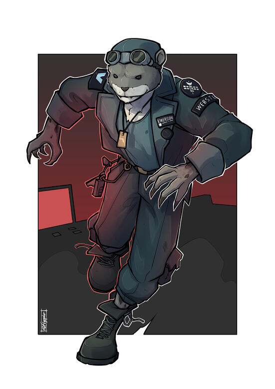 Emerson, Otter Spaceship Mechanic Emerson, Otter Spaceship Mechanic