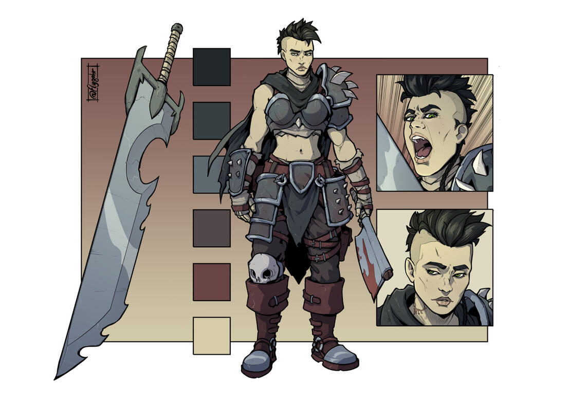 Ursa, Human Berserker Ursa, Human Berserker